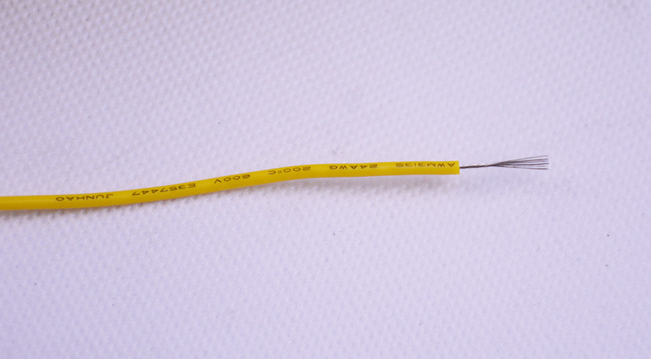 1-1P52P92923X4 UL3135-24AWG高温硅胶电线产品图